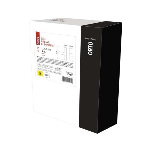  LED linearno svetilo ORTO TCON, 12W, nevtralno bela Cene