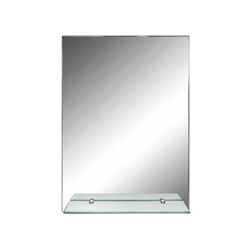 Minotti kupatilsko ogledalo 50x70 sa staklenim etažerom Slike