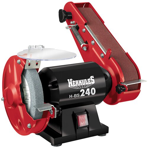 HERKULES namizni tračni brusilnik h-bs 240 (240 w, brusni trak: 50 x 686 mm, hitrost traku: 900 m/min) Slike