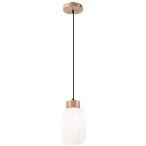  Luster na kablu HARMONY 1xE27/15W/230V prečnik 14 cm bela/hrast Cene