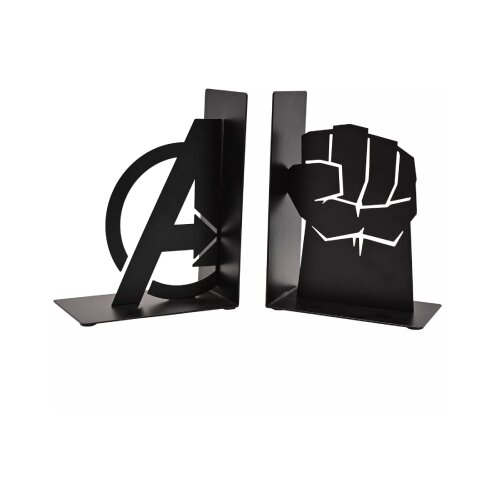 Widdop &amp;amp; Co. Držač za knjige Marvel, The Avengers, Hulk, Crni Slike