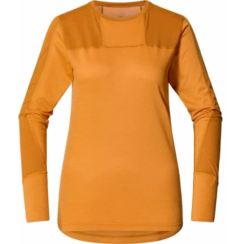 Haglöfs NATURAL BLEND TECH CREW NECK W Ženska majica, žuta, veličina