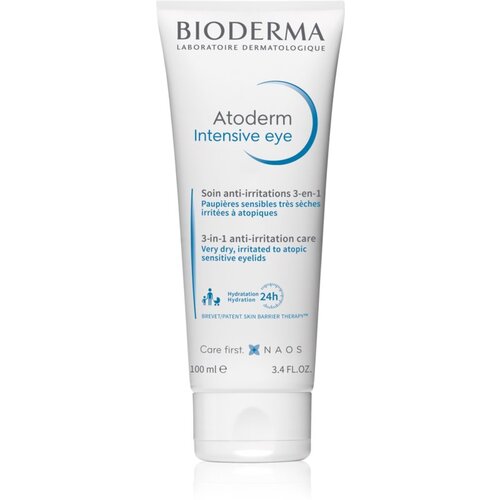 Bioderma Atoderm Intensive Eye 3-In-1 Anti-Irritation Care krema za razdražene veke 100 ml za ženske Cene