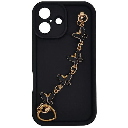 Max Mobile MM TPU IPHONE 16 - SILICONE CANDY WRIST STRAP Bl Butterfly Cene