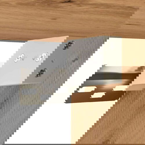 vidaXL Omarica za umivalnik artisan hrast 80x38,5x46 cm inž. les Cene