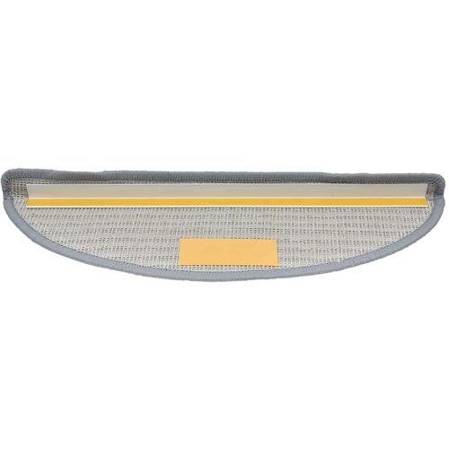 Otirači za stepenice 10 kom 65 x 21 x 4 cm sivi Slike