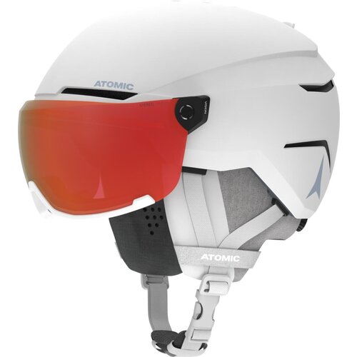 Atomic Savor Visor Photo White Heather M (55-59 cm) Smučarska čelada Slike