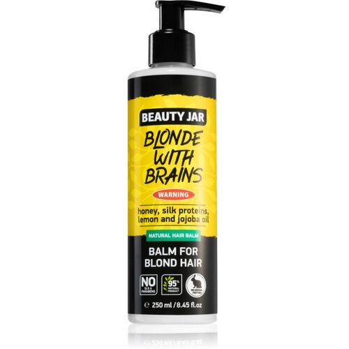 Beauty Jar Blonde With Brains balzam za plavu kosu 250 ml Slike