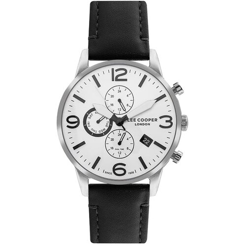 Lee Cooper Muški ručni sat LC07083.332 crno-beli Cene