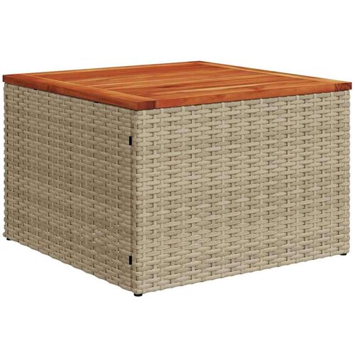 VidaXL 8-dijelni set vrtnih sofa od poliratana s jastucima bež Slike