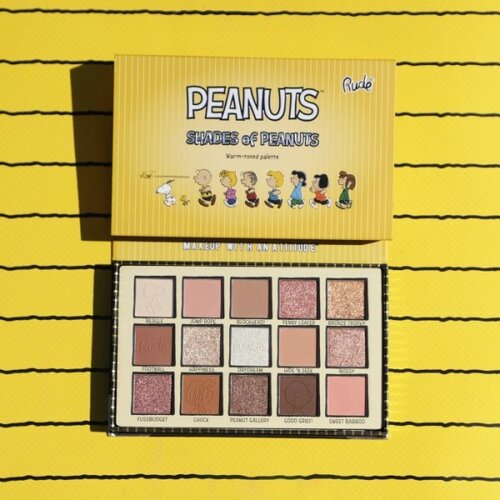 Rude Cosmetics paleta senki za oči Shades of Peanuts 18 g WARM TONED Cene