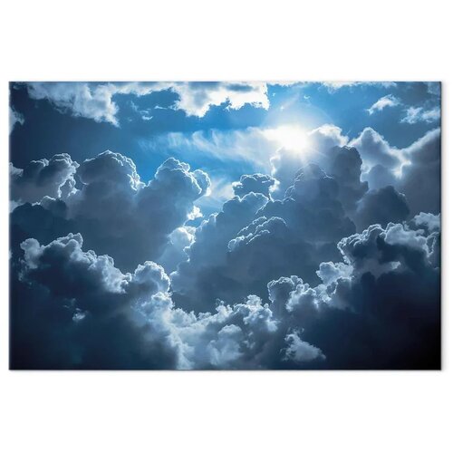  Slika - Animated Scenery: The Sun Battling with Clouds 30x20 Cijene