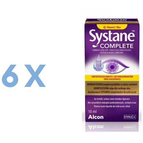 Systane Complete preservative-free (6 x 10 ml) Cene