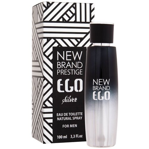 New Brand Parfums Prestige Ego Silver toaletna voda 100 ml za mo&amp;scaron;ke Slike