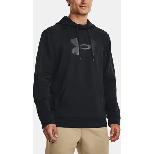 Under Armour Sweatshirt UA Armour Fleece Big Logo HD-BLK - Men's