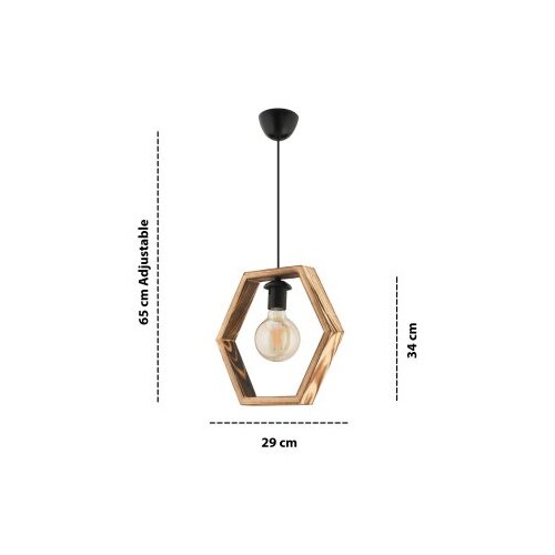 Opviq Luster Hexagon Single Slike