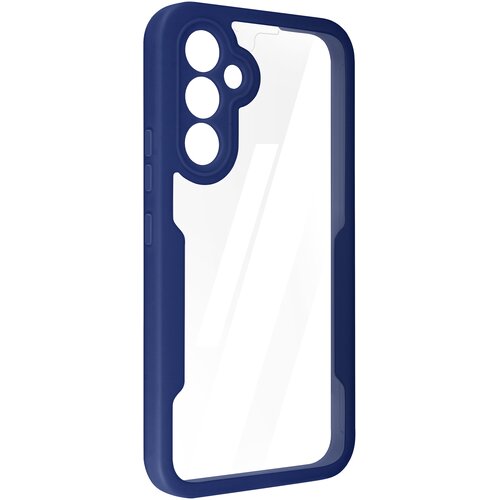 AVIZAR celotna torbica za samsung galaxy A34 5G, odporna na udarce, prozorna / modra, (20714713) Cene