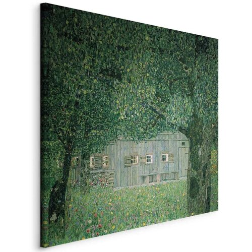  Slika - Gustav Klimt &ndash; Ober&ouml;sterreichisches Bauernhaus 60x60 Standard Cijene