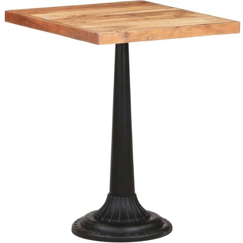 VidaXL Bistro stolić 60 x 60 x 76 cm od masivnog bagremovog drva Slike
