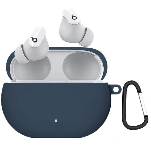 INF Silikonsko ohi&scaron;je za slu&scaron;alke Beats Studio Buds CP438 z zaponko - Midnight Blue Blue, (5000074742) Cene