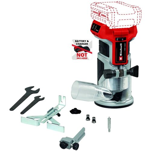 Einhell Professional akumulatorska glodalica za kantiranje Power X-Change TP-ET 18 Li BL-Solo Slike