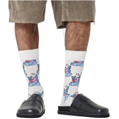 Happy Socks Dokolenke Calcetines Hombre Mod&egrave;le Good Pig Bela Cene