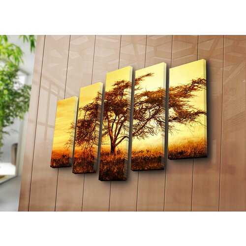Wallity slika 5PATK-26, 70 x 105 cm, 5 delova Cene