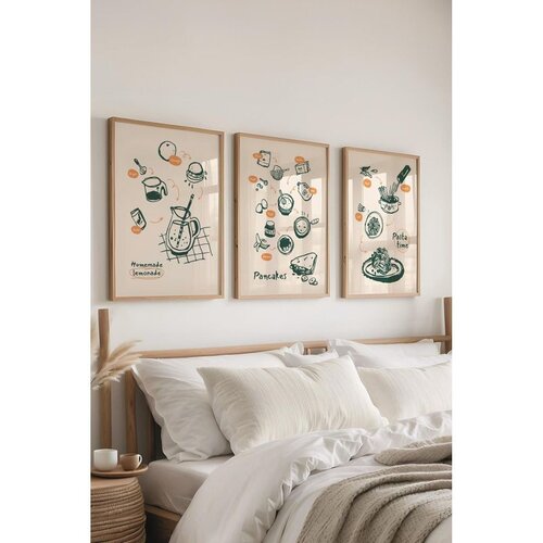 WALLXPERT &Ccedil;-300434 - 5070 Set dekorativnih slika (3 komada) Cene