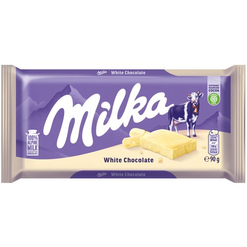 Milka White 90g Slike