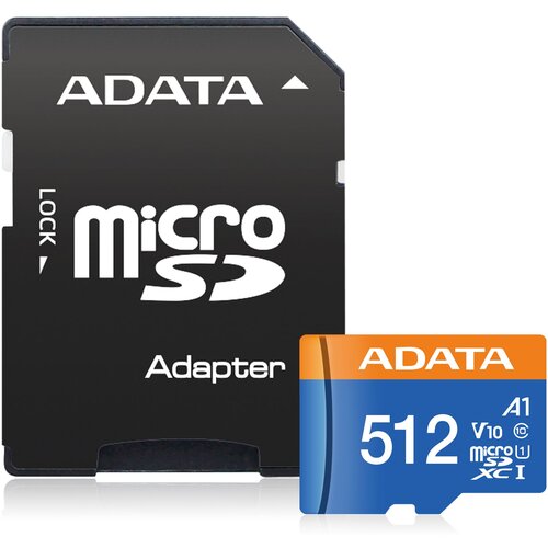Adata CARD MICROSDHC 512GB UHS-I CL10 100/20 MB/s W/1 Adap. Cijene