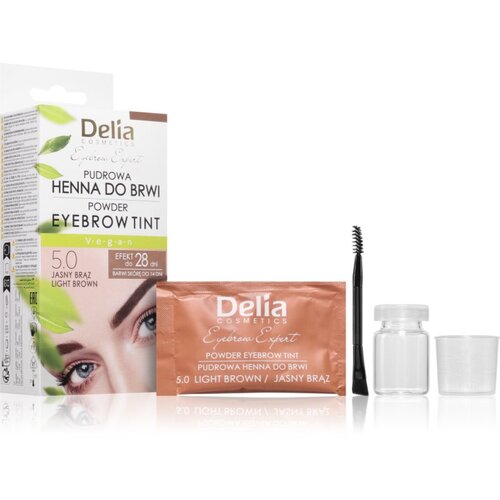 Delia Cosmetics Eyebrow Expert boja za toniranje obrva nijansa 5.0 Light Brown 4 g Slike