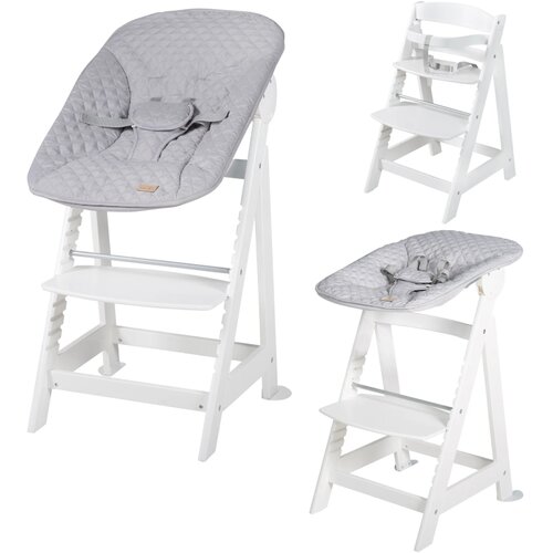 ROBA KIDS Roba 2u1 hranilica Born Up s ležaljkom za novorođenče Little Stars White Slike