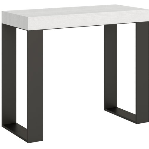 Ityhome 90 x 77 konzolna miza bela, (20847863) Cene