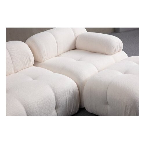 Atelier Del Sofa ugaona garnitura petite 2 white Slike