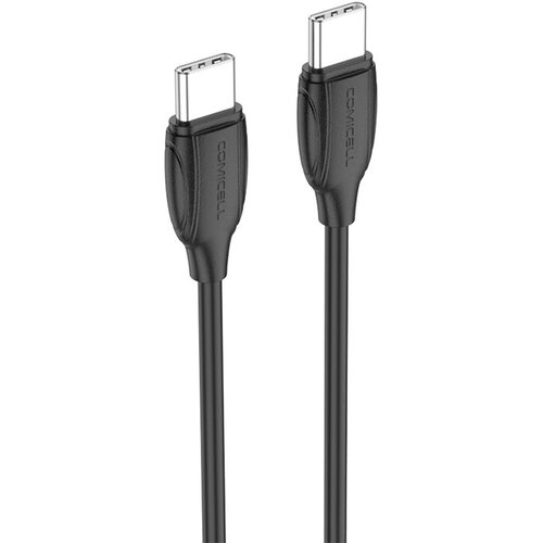 Superior USB data kabal Comicell CO-BX19, 60W, 3A, Type C na Type C, 1m, Crni Cene