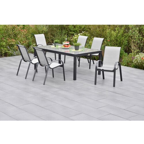 Gardenson vrtni set amalfi, 7-Delno, aluminij Slike