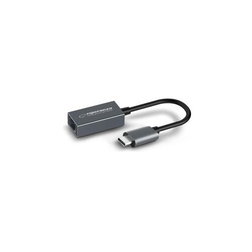  USB to LAN Ethernet gigabit adapter converter USB Type-C plug/RJ45, ESPERANZA, 10/100/1000 ENA102 Cijene
