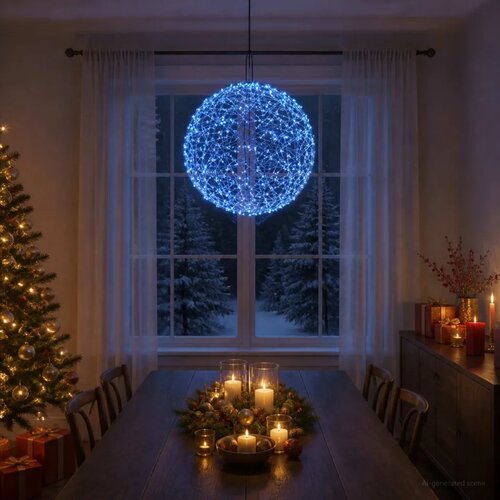  Božićni vrh svjetla 950 LED lampica Plava Promjer 60 x 63 cm - Plava &Oslash; 60 x 63 cm 1 Cijene