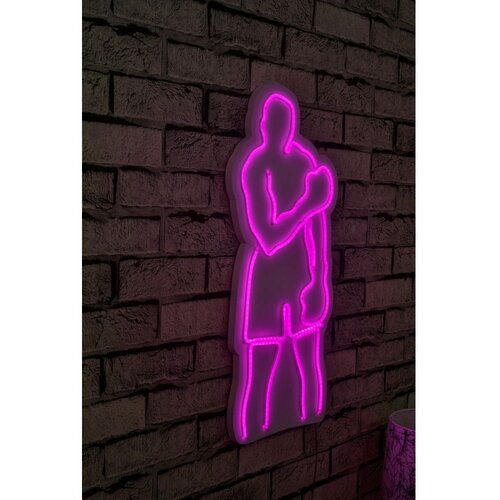 Wallity Dekorativna plastična LED rasveta Muhammed Ali Pink Slike