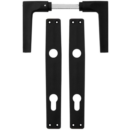 Bane Sekulić Kvaka+&scaron;tit cilindar PVC crna /47557 Cene
