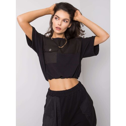 RUE PARIS Sweatshirt-217-BL-24290.80P-black Cene