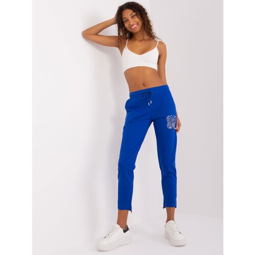 RELEVANCE Sweatpants-RV-DR-8835.10-Cobalt Cene