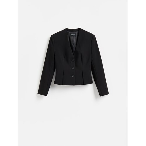Reserved Slim fit sako - crno Cene