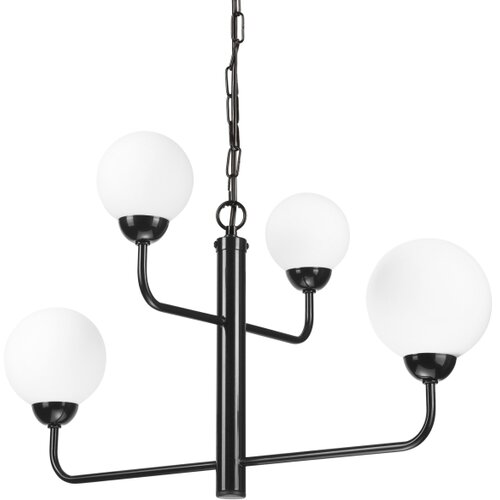 Luster na lancu OSCAR 4xG9/5W/230V crni Slike