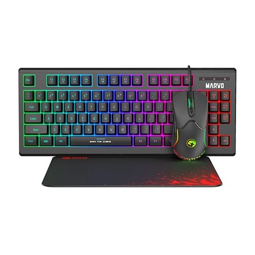 Marvo TASTATURA+MIS+PODLOGA USB LOOT 30 CM310 CRNI SET Cene