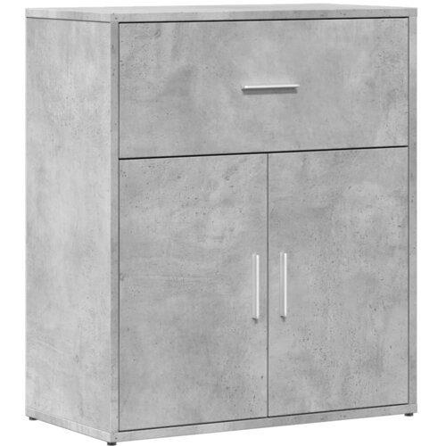 Maison Chic Komoda - Predalnik betonsko siva 60x31x70 cm inženirski les, (21720744) Cene