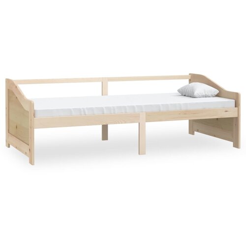 VidaXL Trosed z leži&amp;scaron;čem trdna borovina 90x200 cm, (20643307) Slike