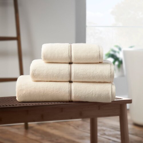 Bianca Bež frotirna bombažna brisača 70x120 cm Zero Twist &amp;ndash; Slike