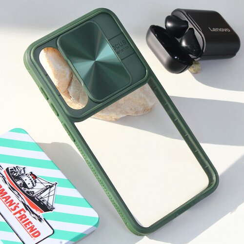  Maska CamShield za Samsung S916B Galaxy S23 Plus zelena Slike