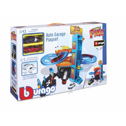  1:43 STREET FIRE AUTO GARAŽA SA 2 AUTA Cijene